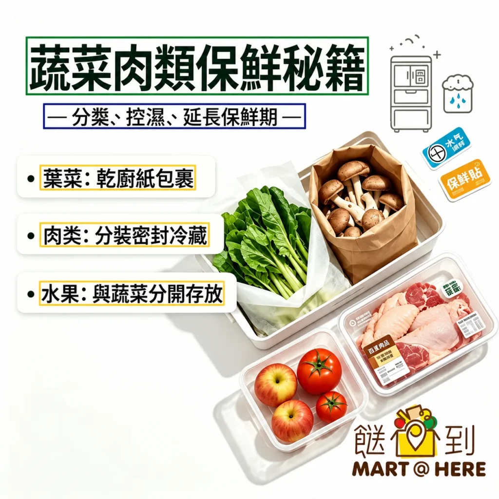 夏日食材冷藏及保鮮方法